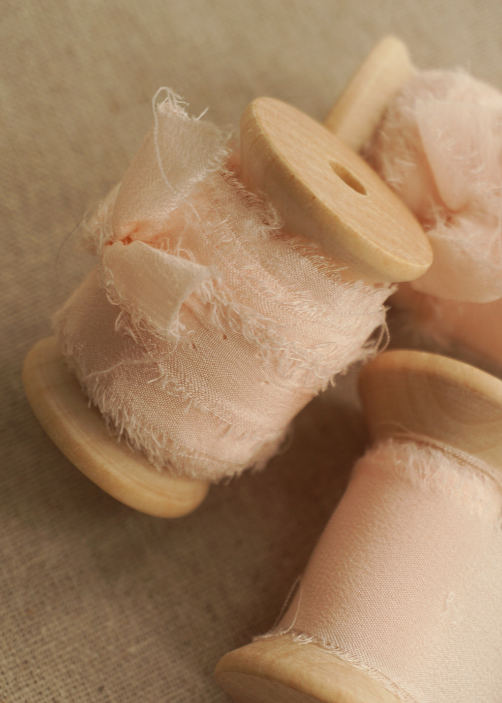 Soft Pink Silk Ribbon