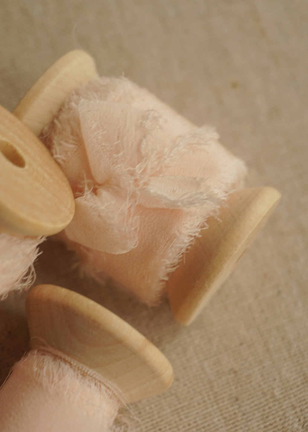 Soft Pink Silk Ribbon
