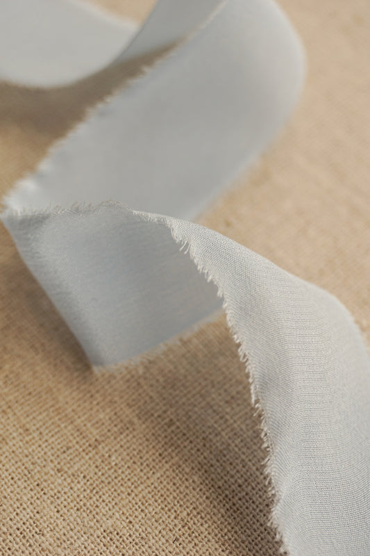 Baby Blue Silk Ribbon