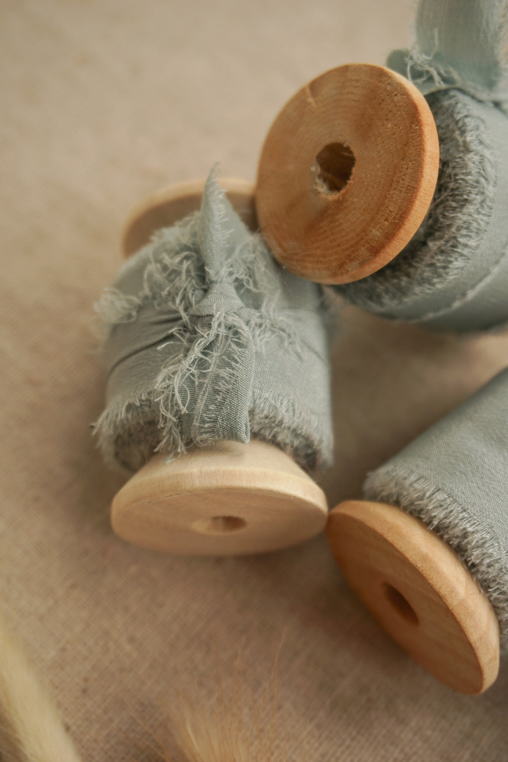 Light Blue Silk Ribbon