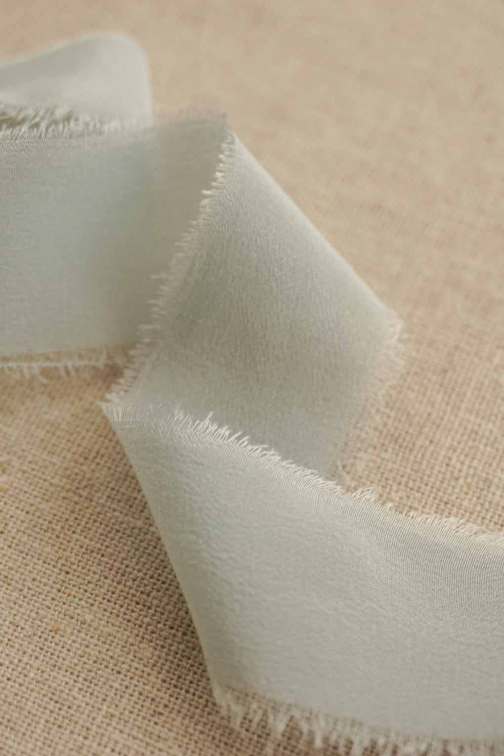 Light Blue Silk Ribbon