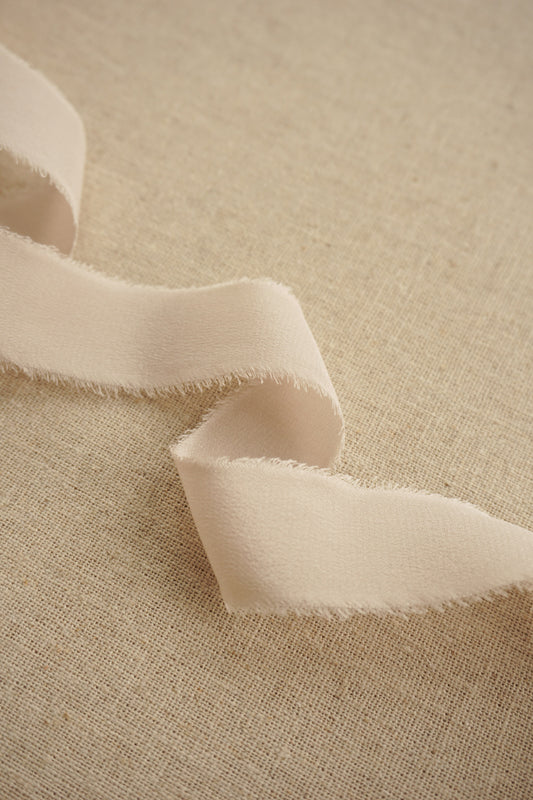 Soft Mauve Silk Ribbon