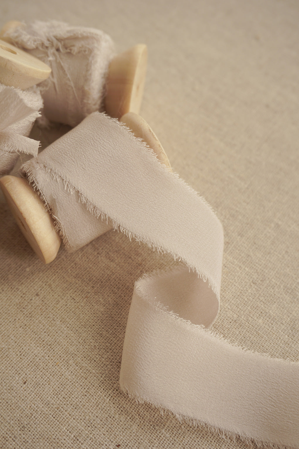 Soft Mauve Silk Ribbon