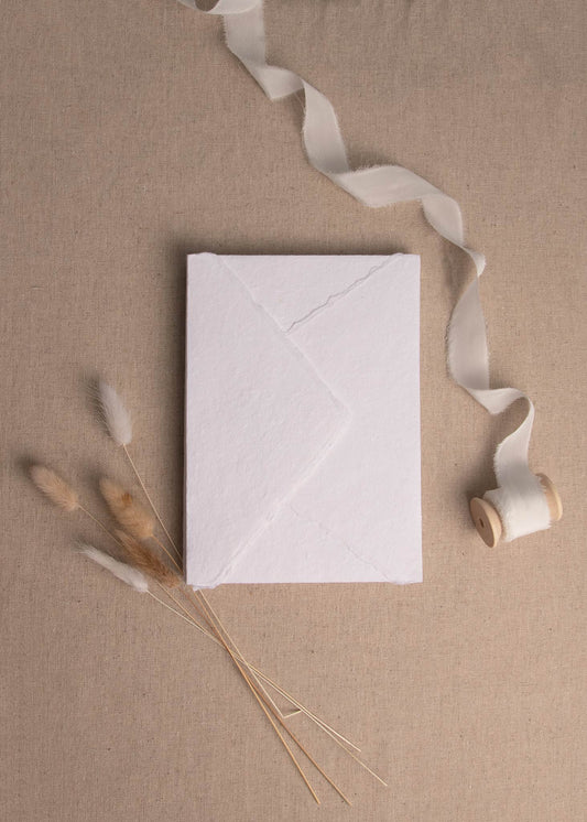 White Handmade Paper Envelopes - northernprintingco