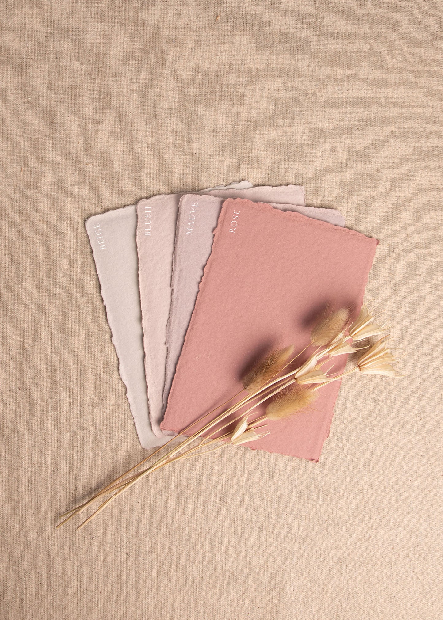 Mauve Handmade Paper Envelopes - northernprintingco
