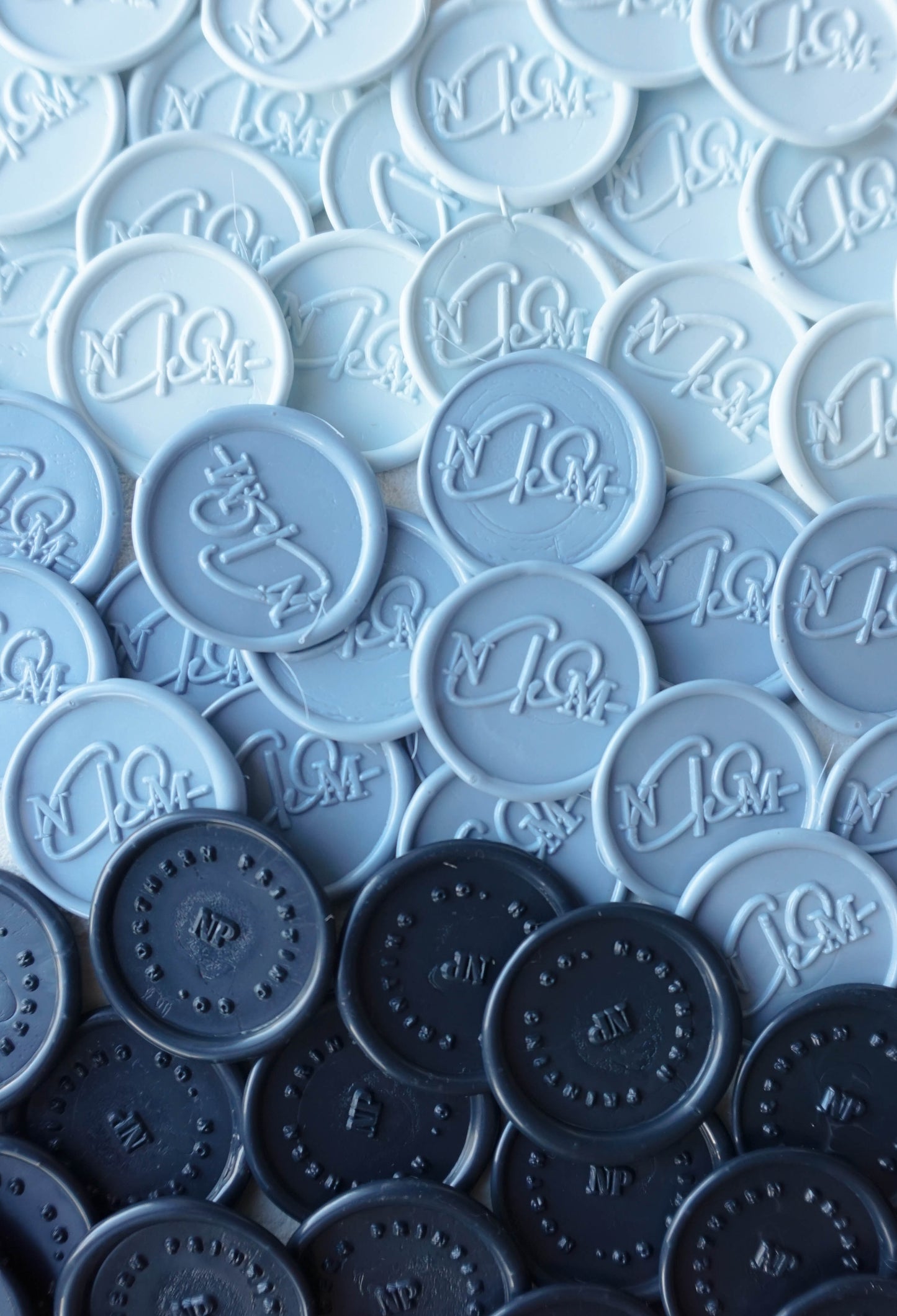 Dusky Blue Sealing Wax Beads - northernprintingco