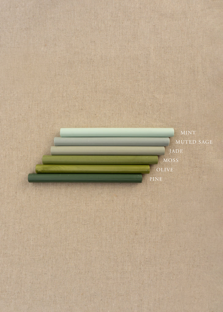 Pine Green Wax Sealing Sticks - northernprintingco
