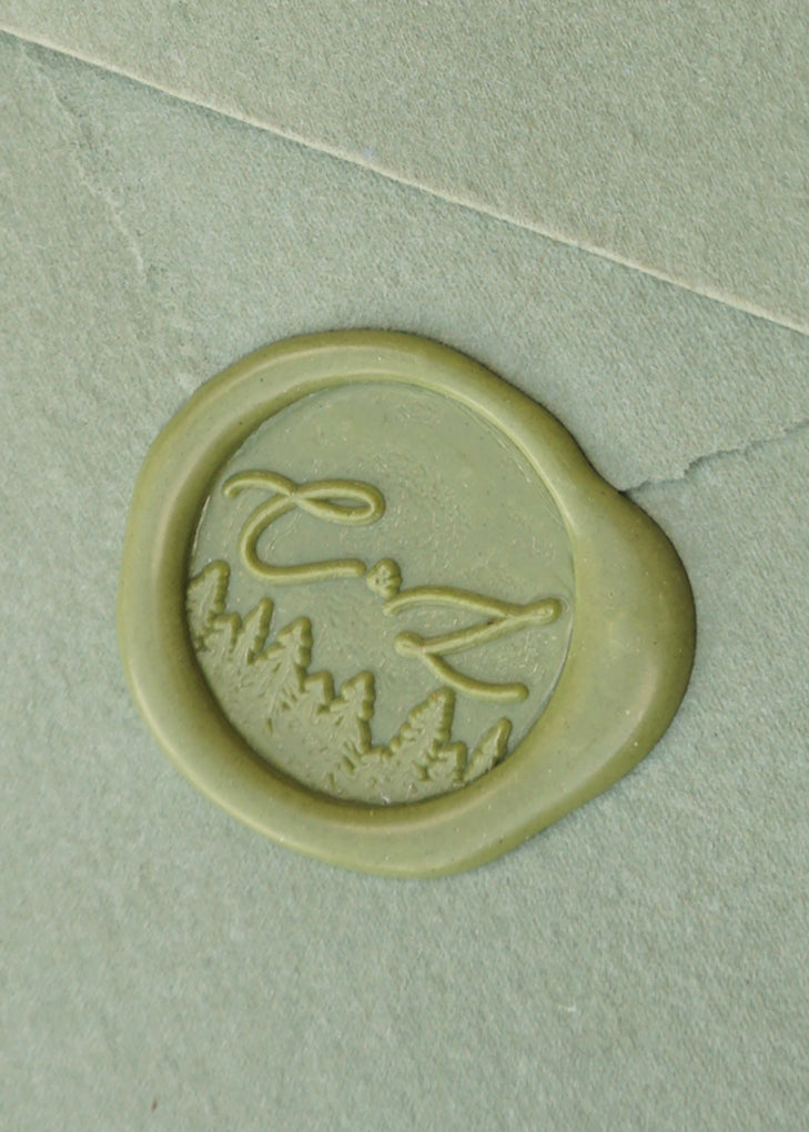 Moss Green Wax Sealing Sticks