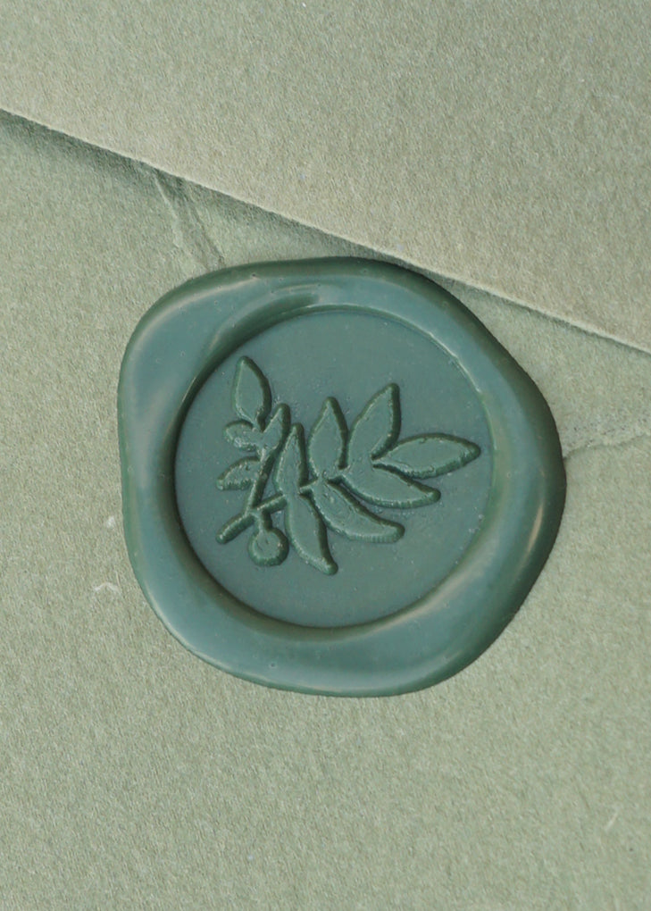 Pine Green Wax Sealing Sticks