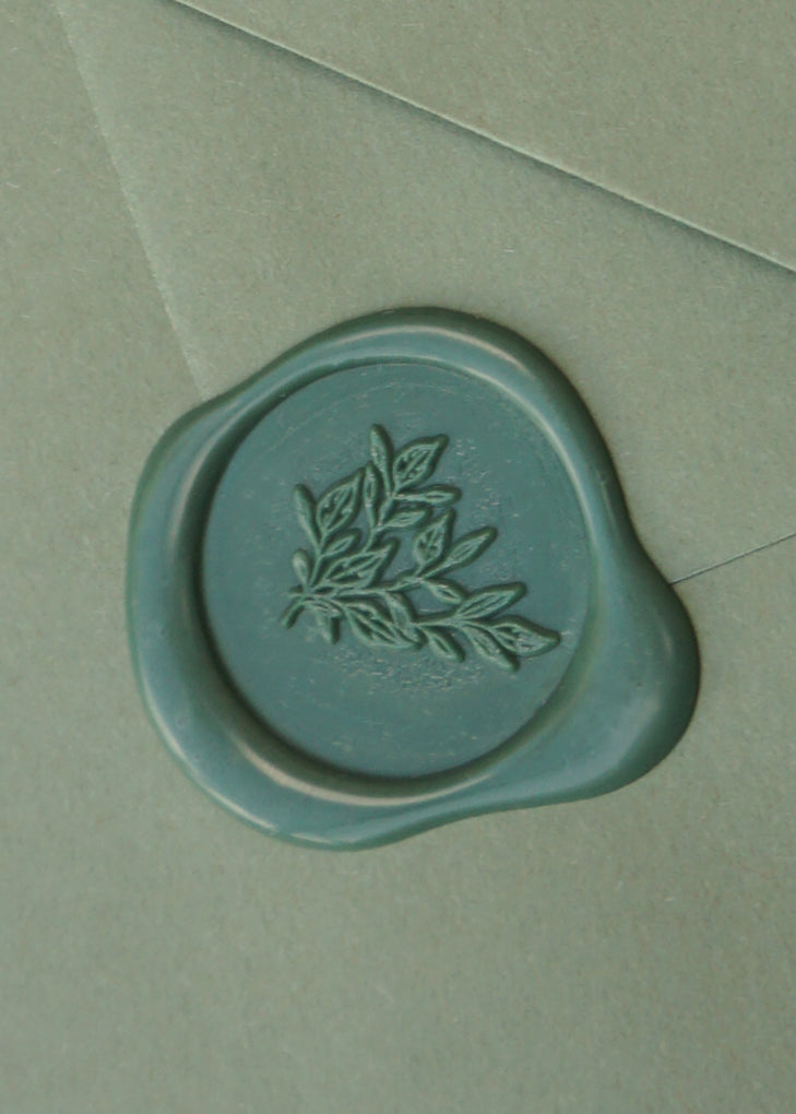 Pine Green Wax Sealing Sticks
