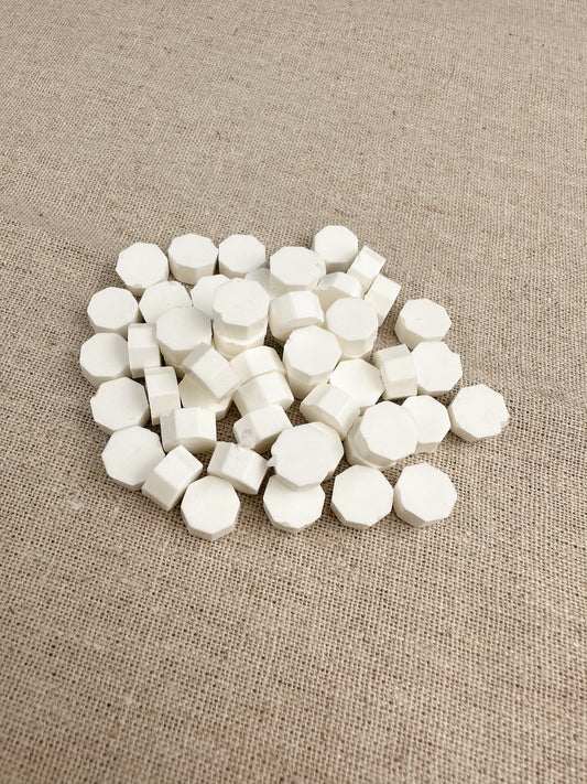 White Sealing Wax Beads - northernprintingco