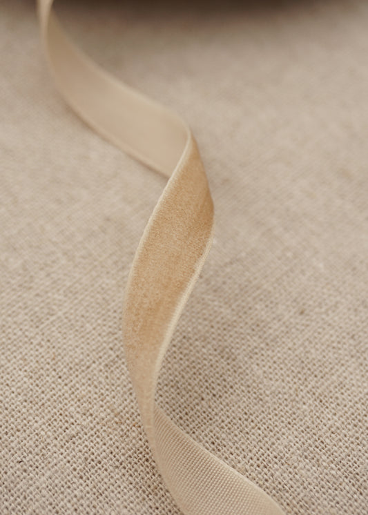 Caramel Velvet Satin Ribbon - northernprintingco