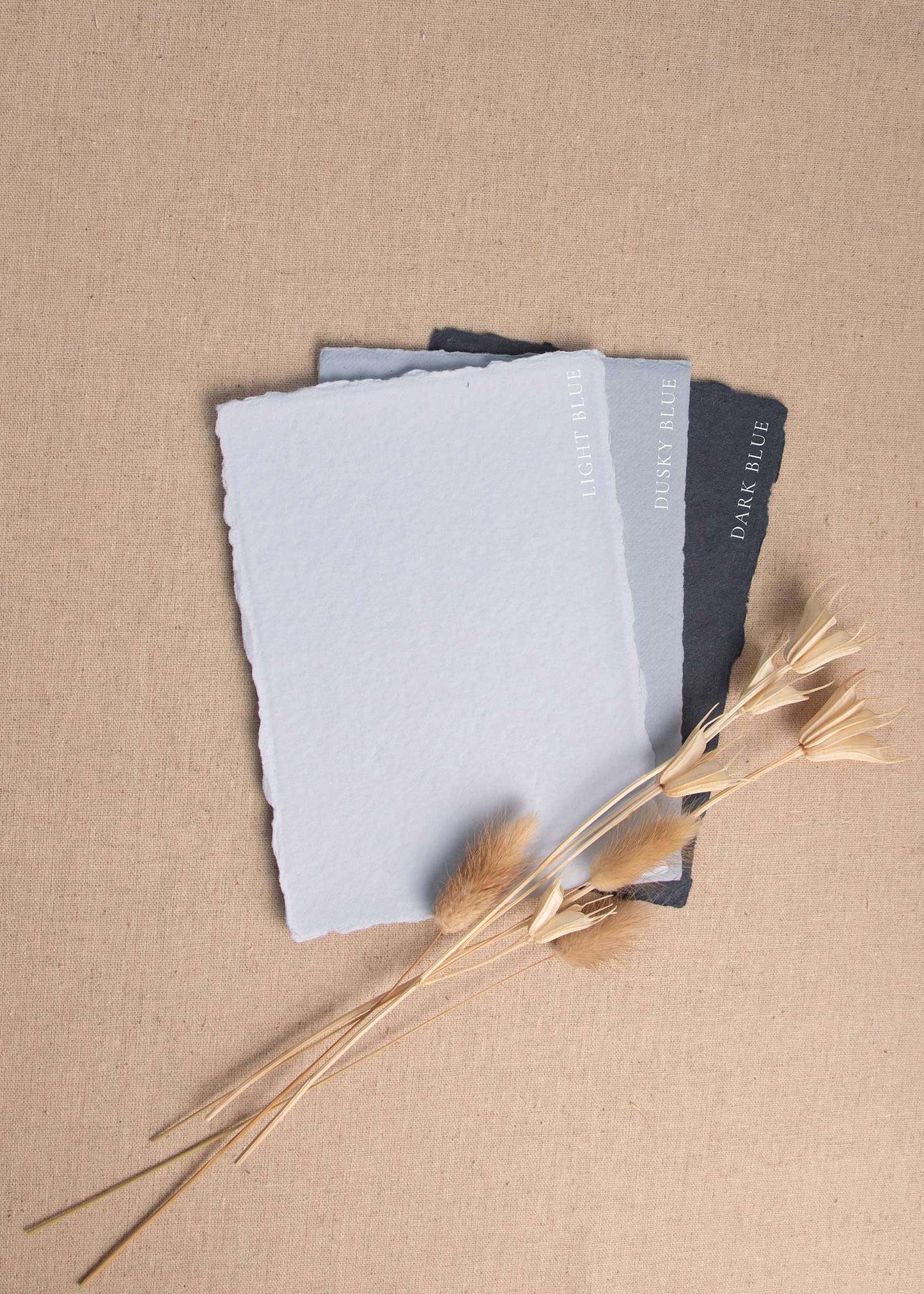 Light Blue Handmade Paper Envelopes - northernprintingco