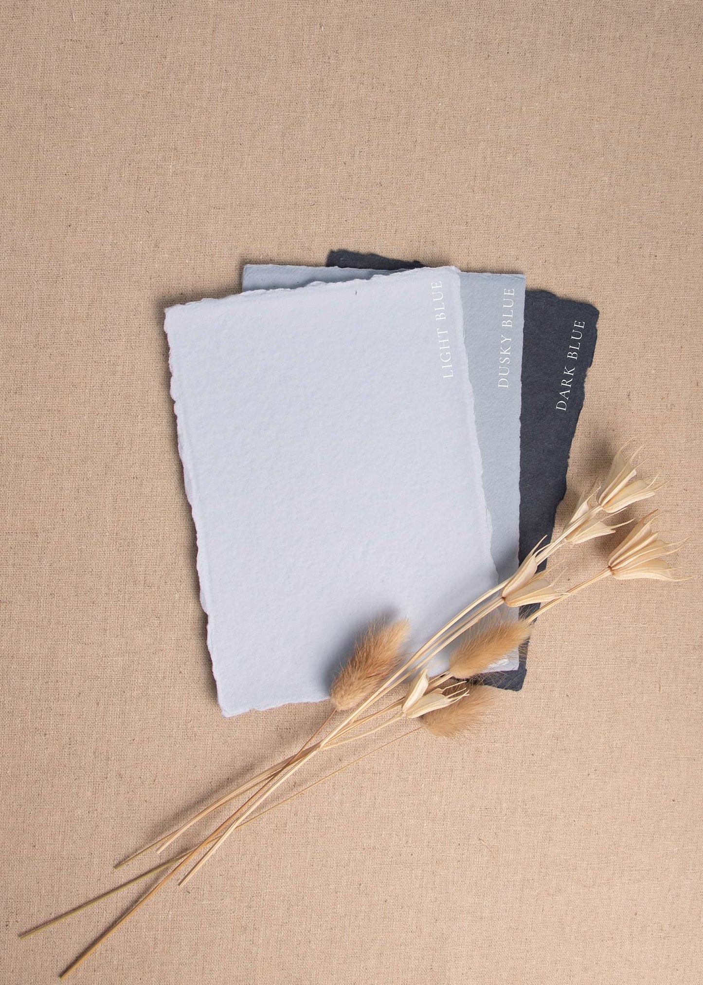 Light Blue Handmade Paper - northernprintingco