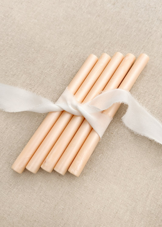 Peach Shimmer Wax Sealing Sticks - northernprintingco