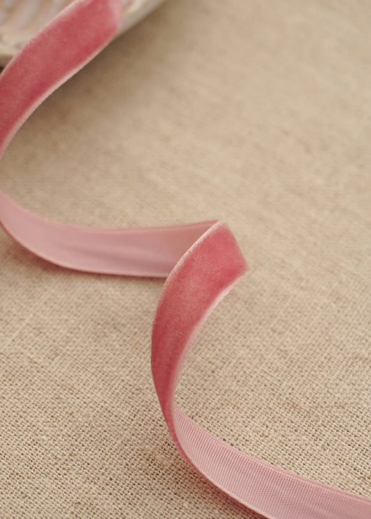Rose Velvet Satin Ribbon - northernprintingco