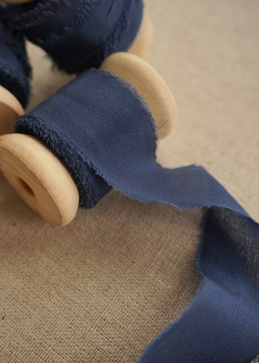 Royal Blue Silk Ribbon