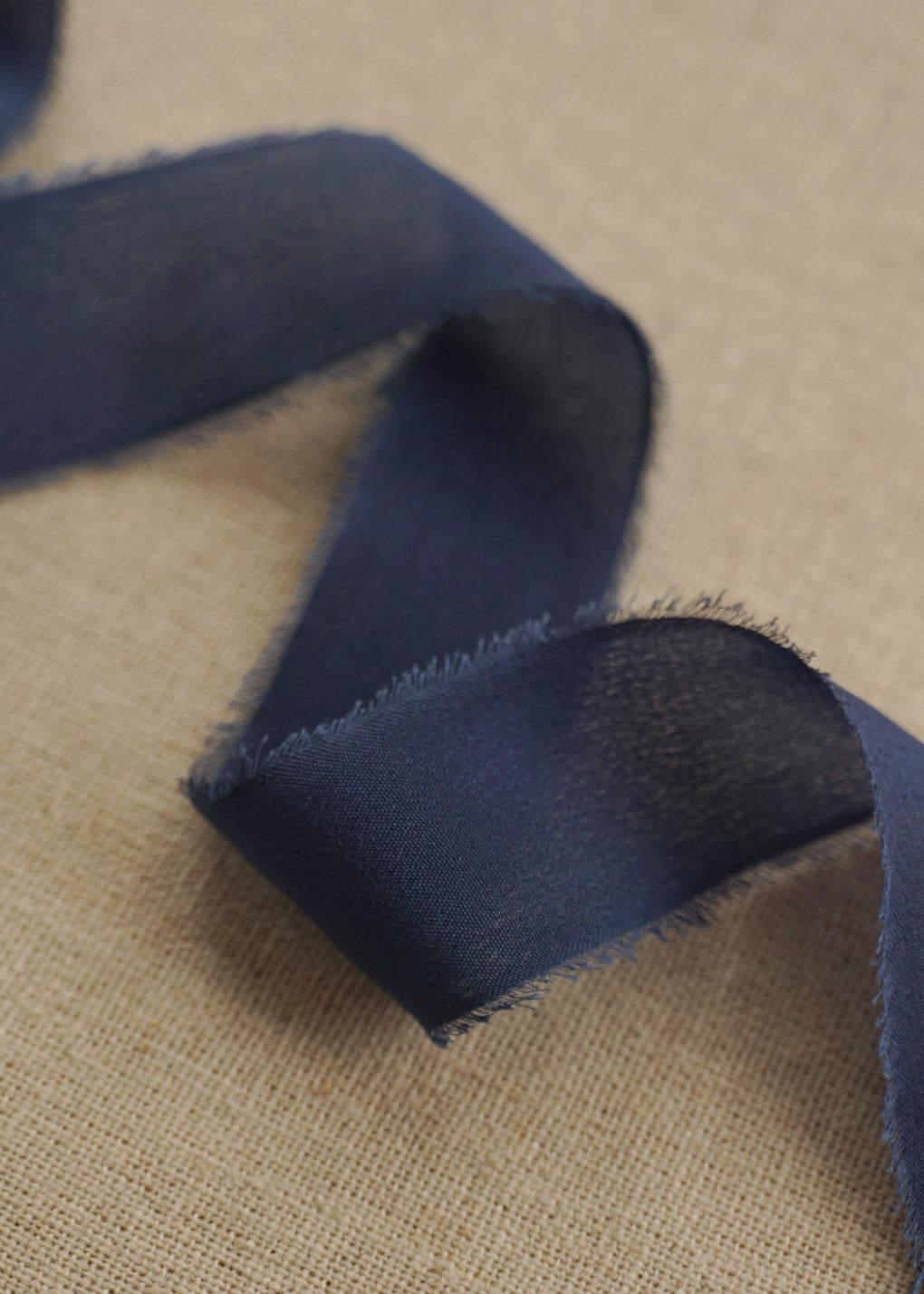 Royal Blue Silk Ribbon