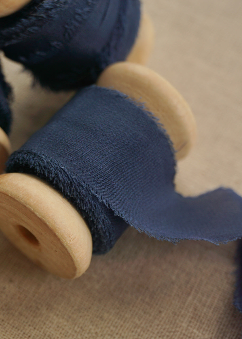 Royal Blue Silk Ribbon