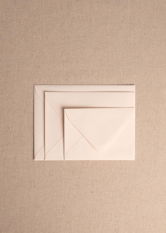 Peach White Envelopes - northernprintingco