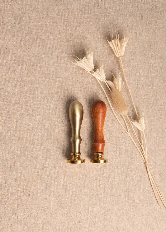 Botanic Wreath Wax Stamper - northernprintingco