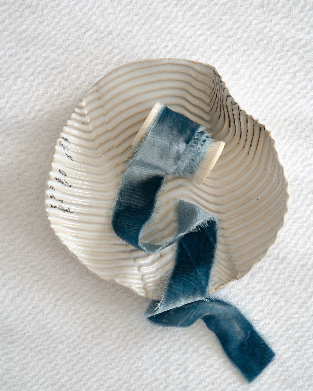 Light Blue Silk Velvet Ribbon - northernprintingco