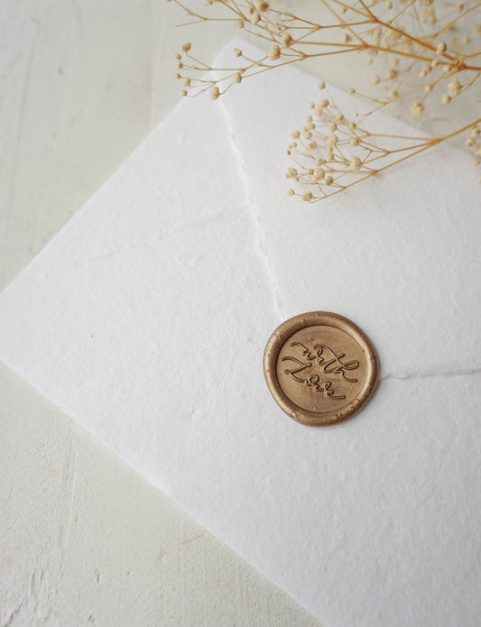 With Love Wax Stamper - northernprintingco