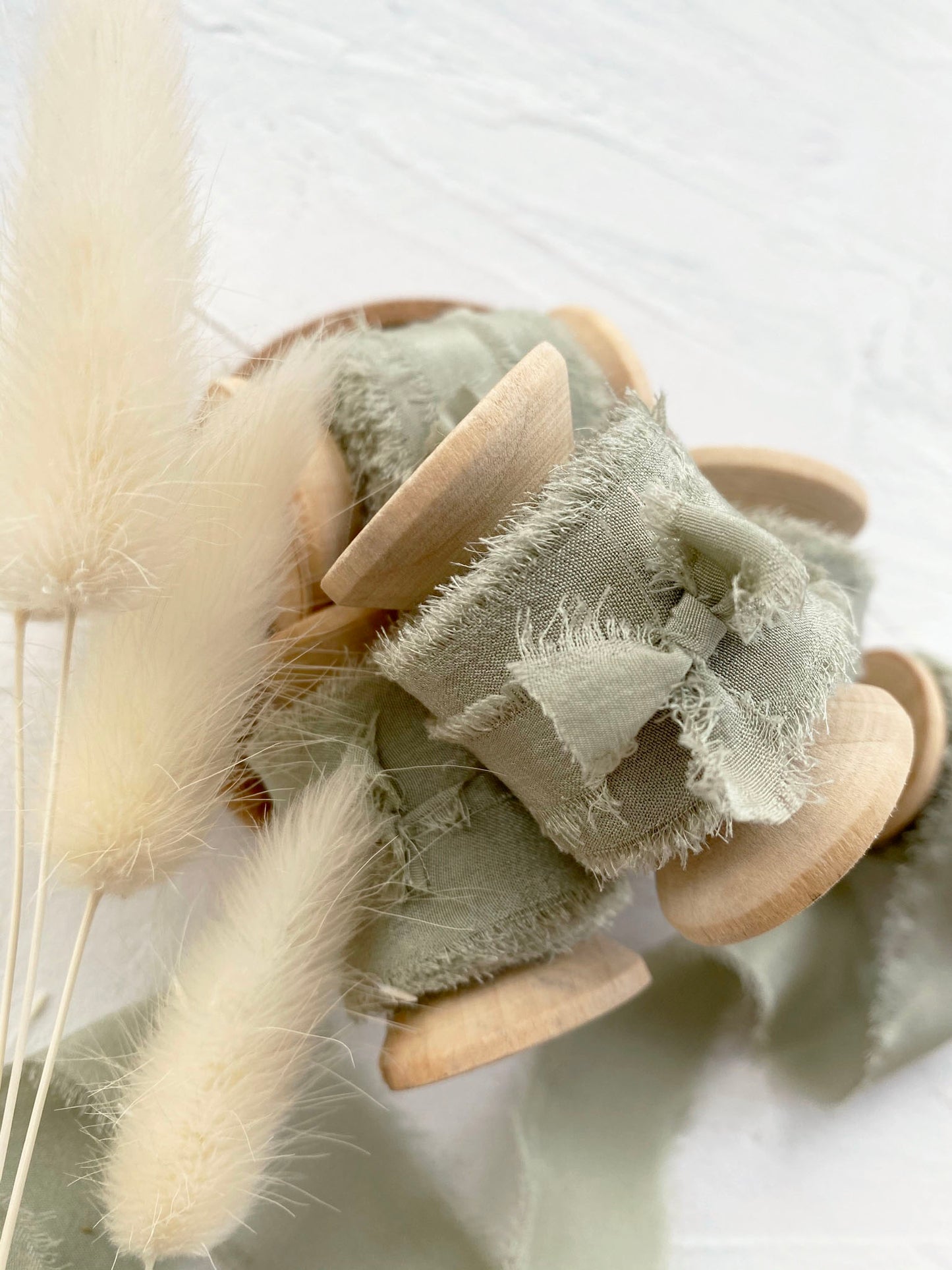 Sage Silk Ribbon - northernprintingco