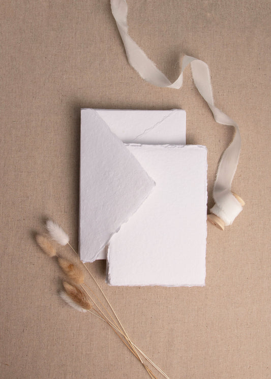 White Handmade Paper - northernprintingco