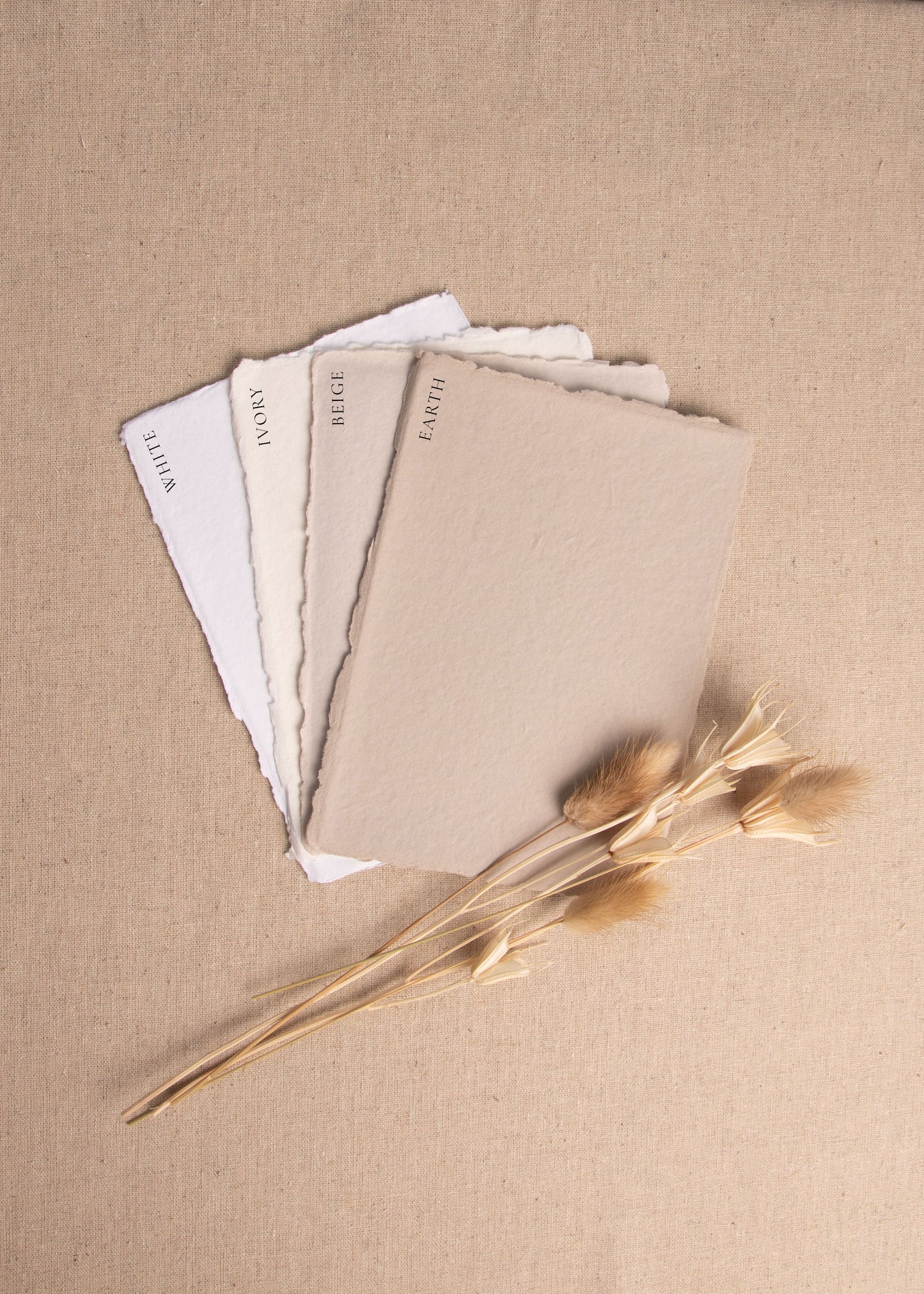 Beige Handmade Paper Envelopes - northernprintingco