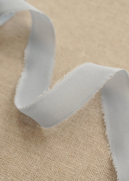 0.5 inch Baby Blue Silk Ribbon