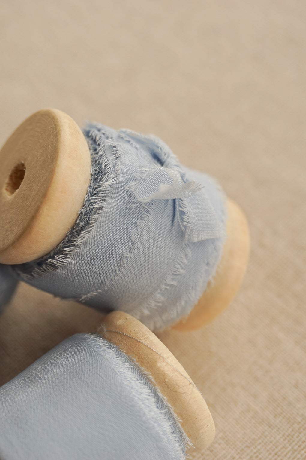 Baby Blue Silk Ribbon
