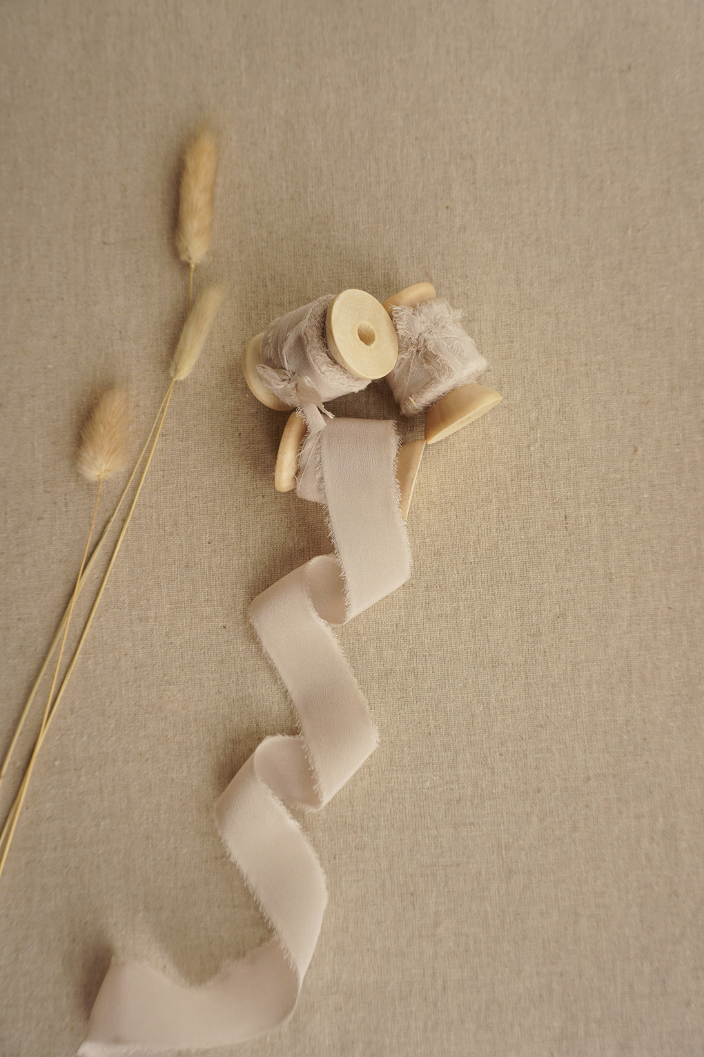 Soft Mauve Silk Ribbon