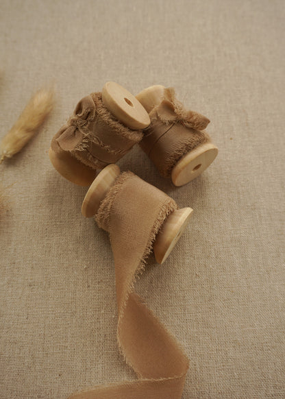 Mocha Silk Ribbon