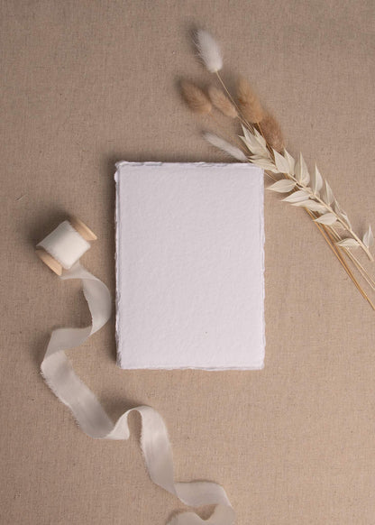 White Handmade Paper - northernprintingco