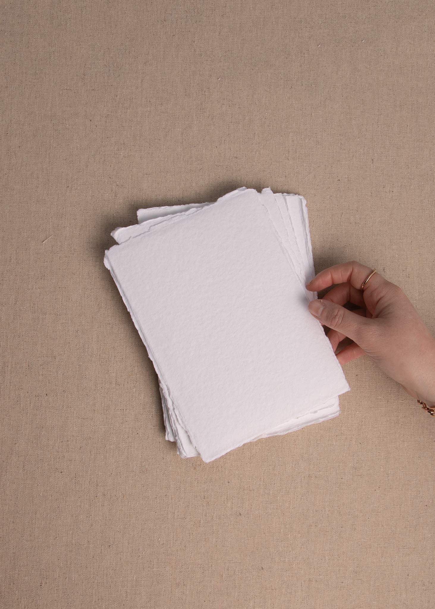 White Handmade Paper - northernprintingco