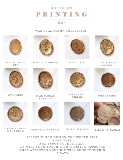 Personlised Make Your Own Wax Seals Kit - northernprintingco