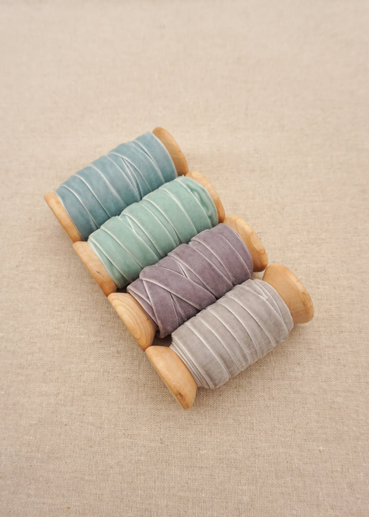Lavender Velvet Satin Ribbon - northernprintingco