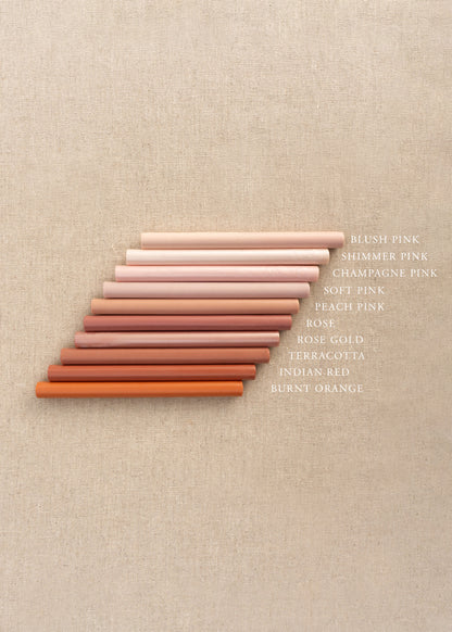 Peach Shimmer Wax Sealing Sticks - northernprintingco