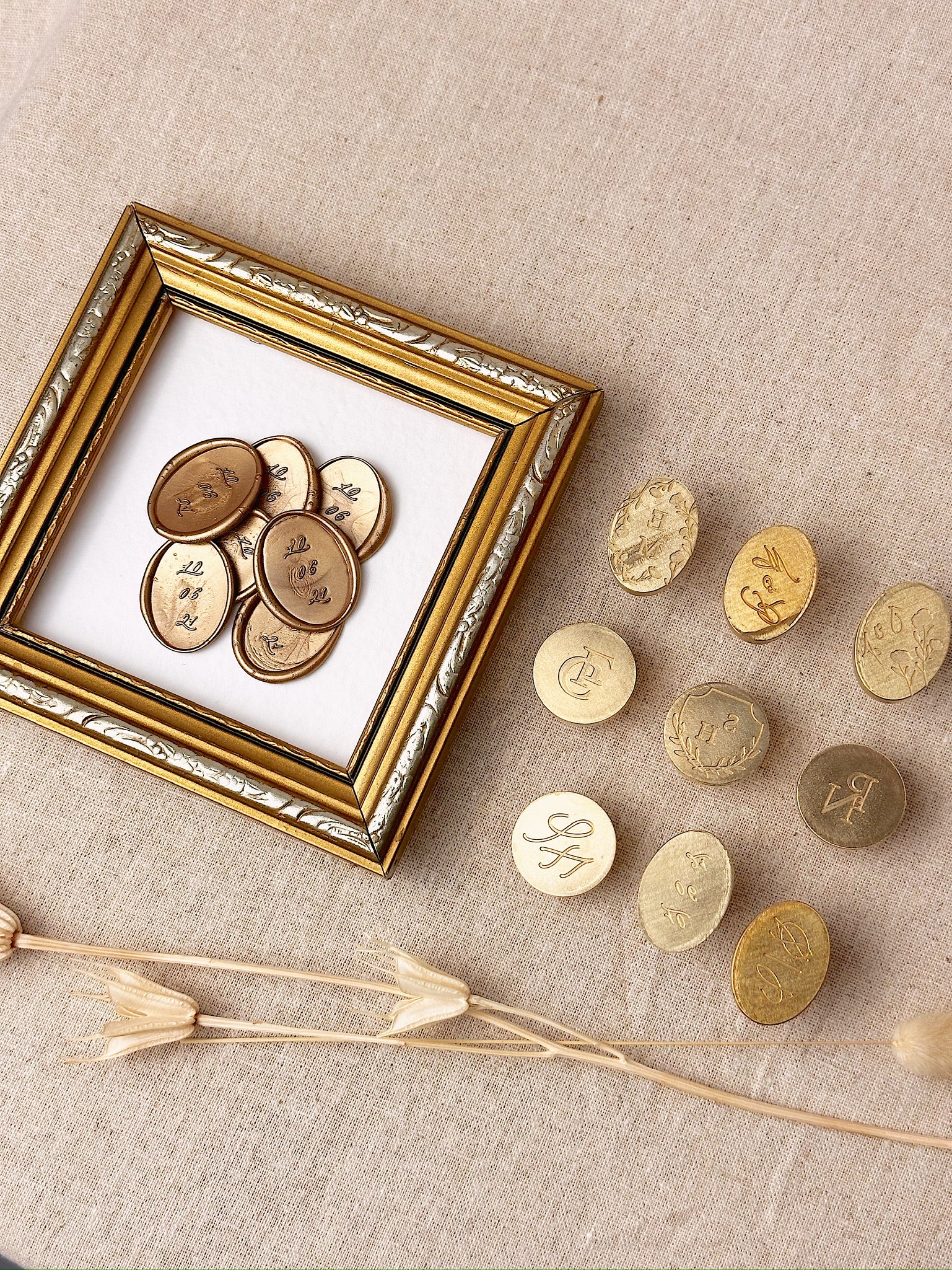 Oval Date Personalised Wax Stamper - northernprintingco