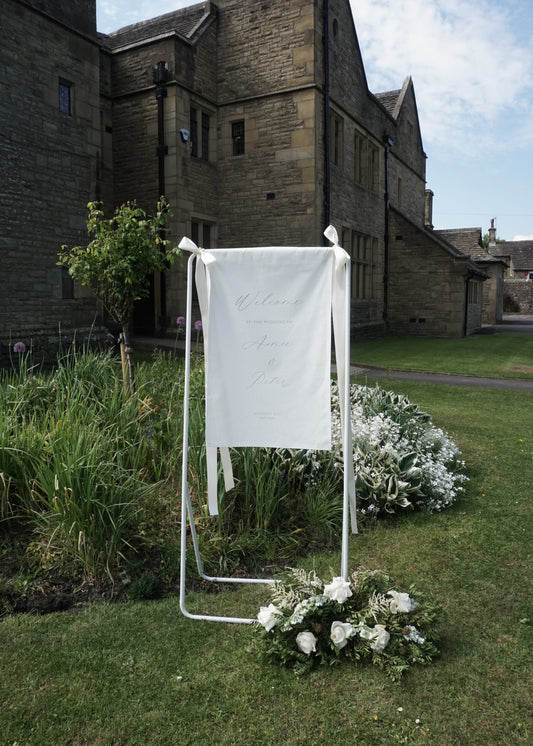 Design your own fabric sign