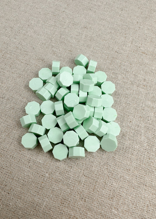 Mint Green Sealing Wax Beads - northernprintingco