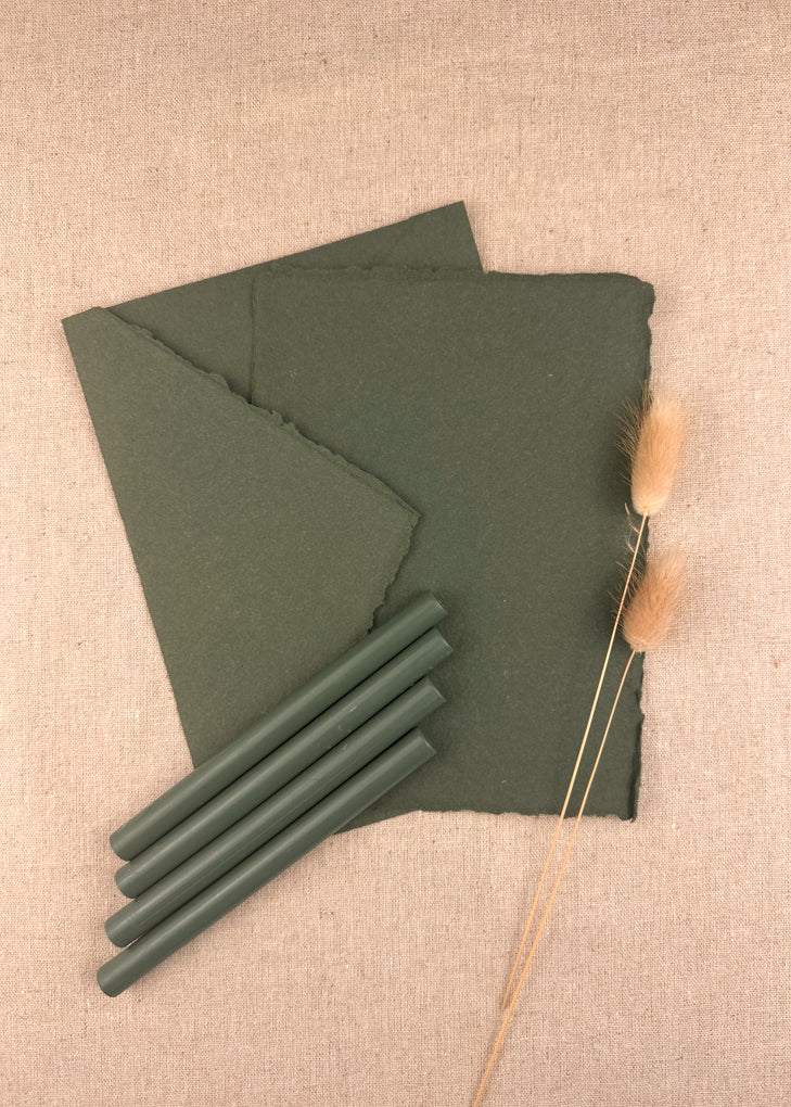 Pine Green Wax Sealing Sticks - northernprintingco