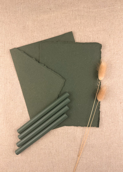 Pine Green Wax Sealing Sticks - northernprintingco