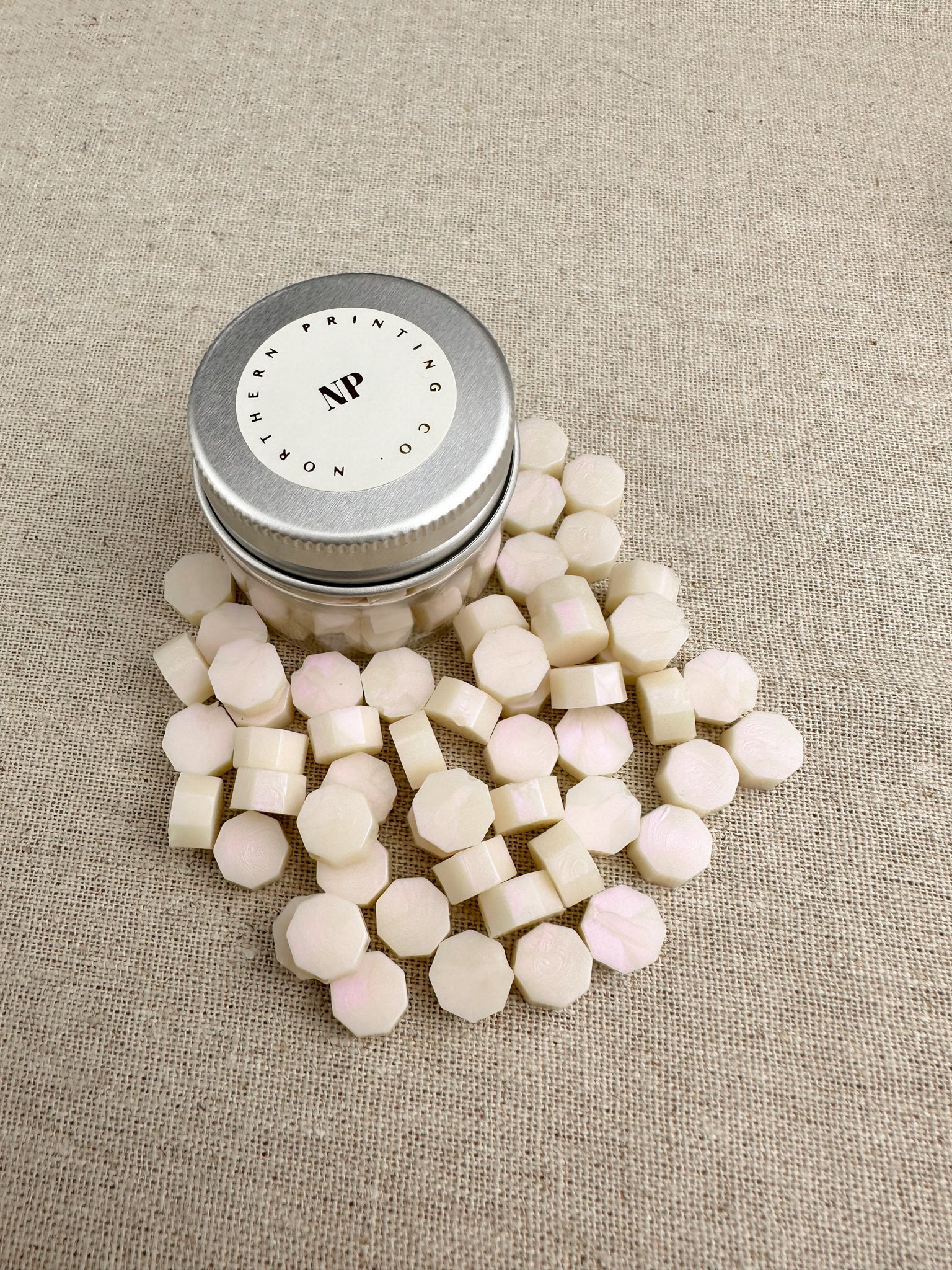 Baby Pink Unicorn Shimmer Sealing Wax Beads - northernprintingco