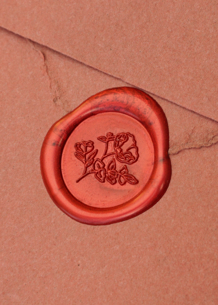 Shimmer Red Wax Sealing Sticks