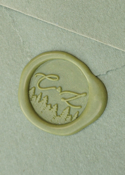 Moss Green Wax Sealing Sticks