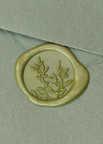 Olive Green Wax Sealing Sticks