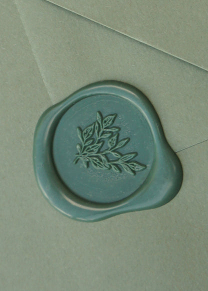 Pine Green Wax Sealing Sticks