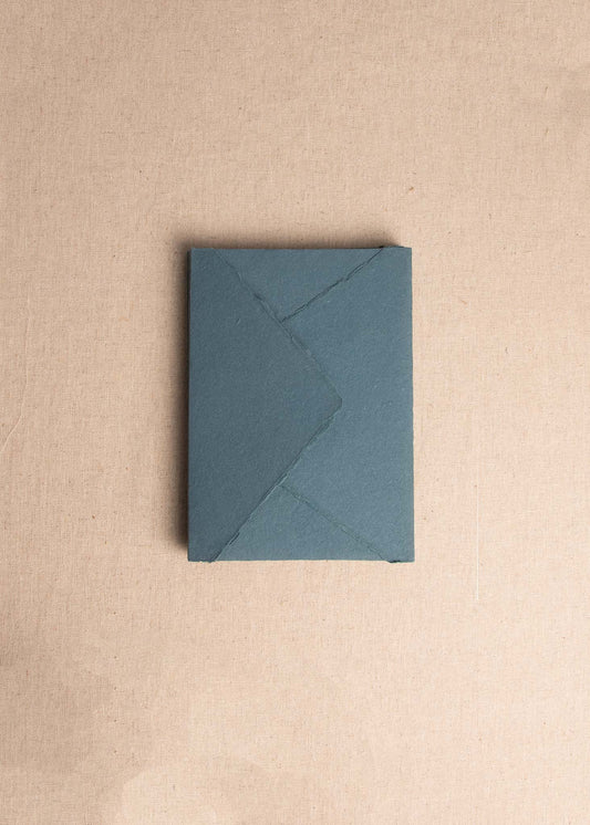 Teal Blue Handmade Paper Envelopes - northernprintingco